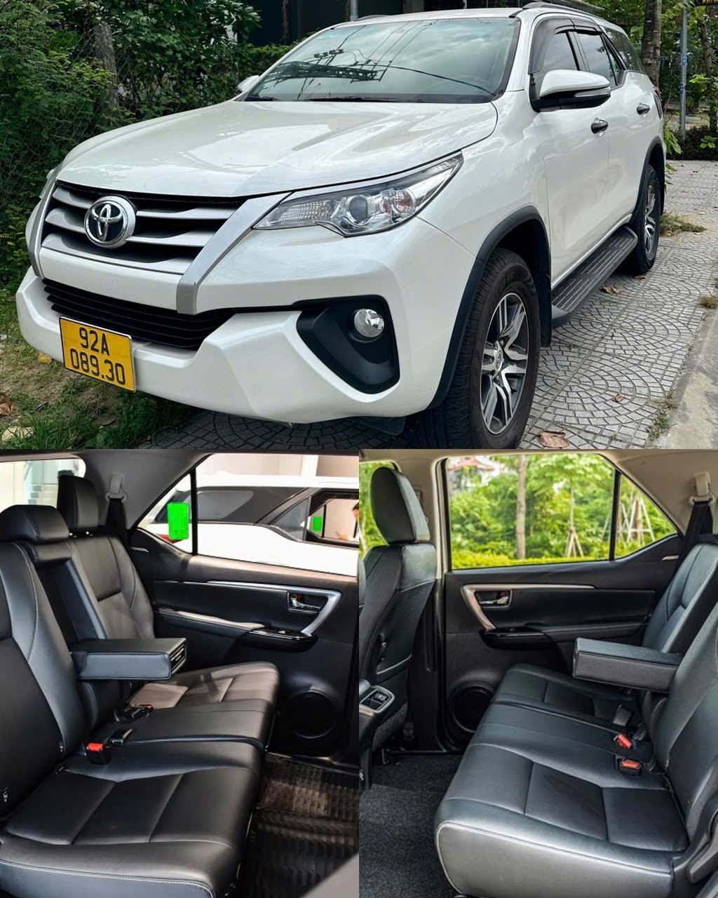 Toyota Fortuner private car for Da Nang to Lao Bao visa run service